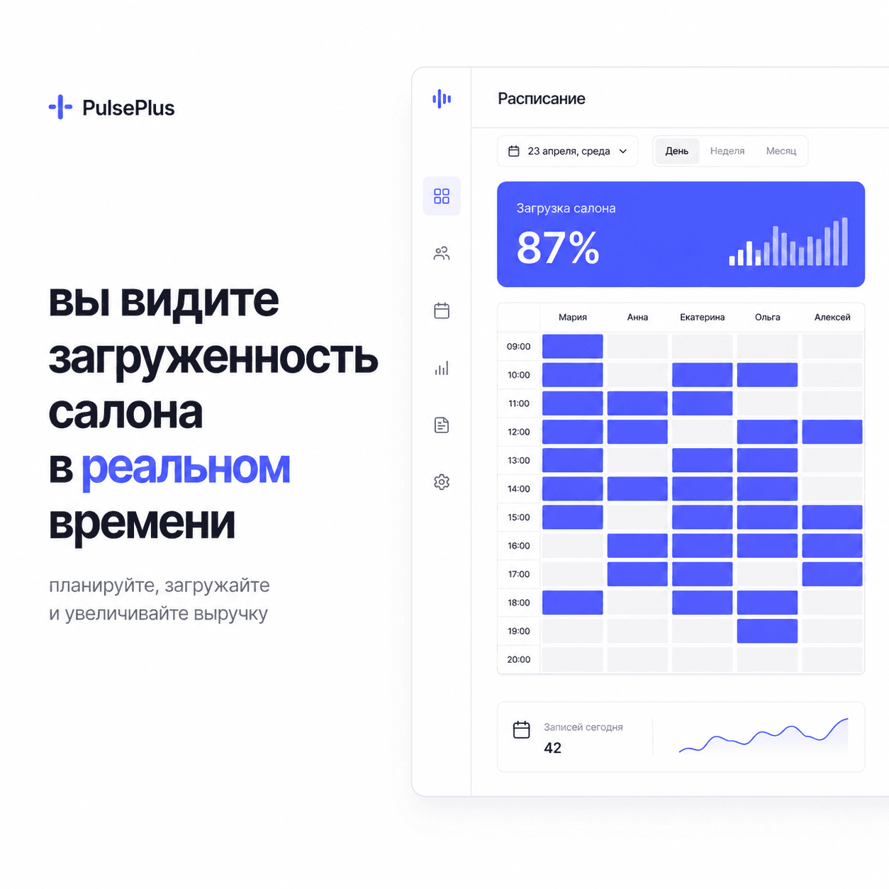 Загрузка мастеров: как найти простои и «мёртвые часы» и перестать платить за пустые кресла